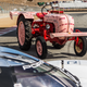 Rennsport Reunion in a nutshell: Here’s a Pink Pig-liveried race-tractor lurking behind the 919 Hybrid Evo.
